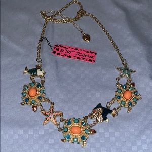 BETSEY JOHNSON nautical necklace